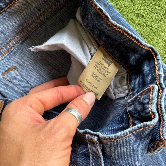 Levis 515 Vintage Y2K Bootcut Jeans - Picture 3 of 6